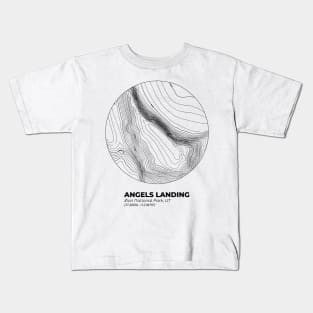 Angels Landing Tshirt, Zion National Park Kids T-Shirt